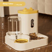 Automatic Pet Feeder with Water Dispenser for Dogs and Cats