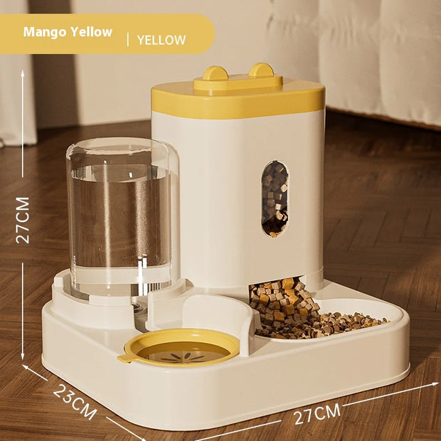 Automatic Pet Feeder with Water Dispenser for Dogs and Cats