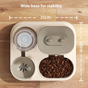 Automatic Pet Feeder with Water Dispenser for Dogs and Cats
