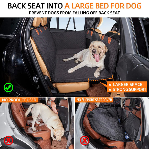Heavy-Duty Pet Car Travel Hammock