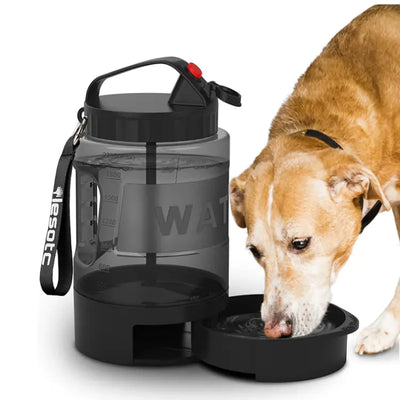 2.2L Dog Water Bottle for Outdoor Activities