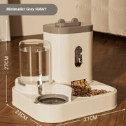 Automatic Pet Feeder with Water Dispenser for Dogs and Cats