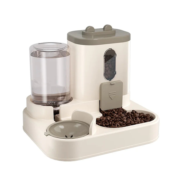 Automatic Pet Feeder with Water Dispenser for Dogs and Cats