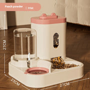 Automatic Pet Feeder with Water Dispenser for Dogs and Cats